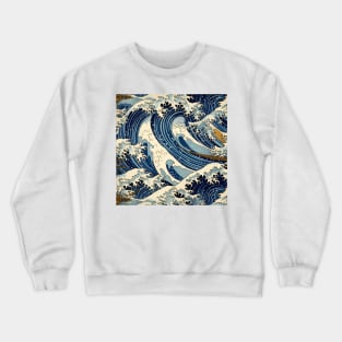 Masculine Wave Crewneck Sweatshirt